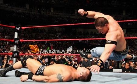 pictures of john cena and randy orton. John Cena vs Randy Orton